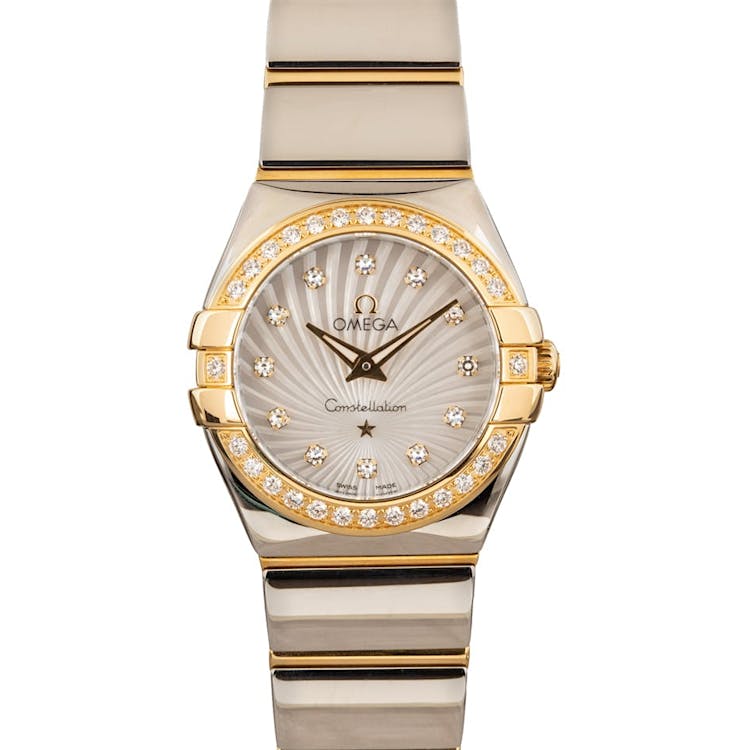 Lady Omega Constellation Mother of Pearl Dial