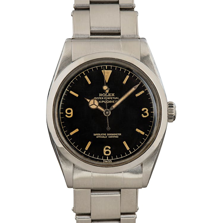 Vintage Rolex Explorer 1016 Black