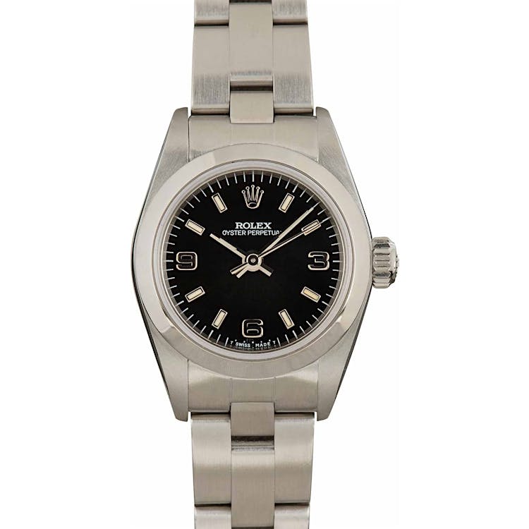 Rolex Ladies Oyster Perpetual 67180 Steel