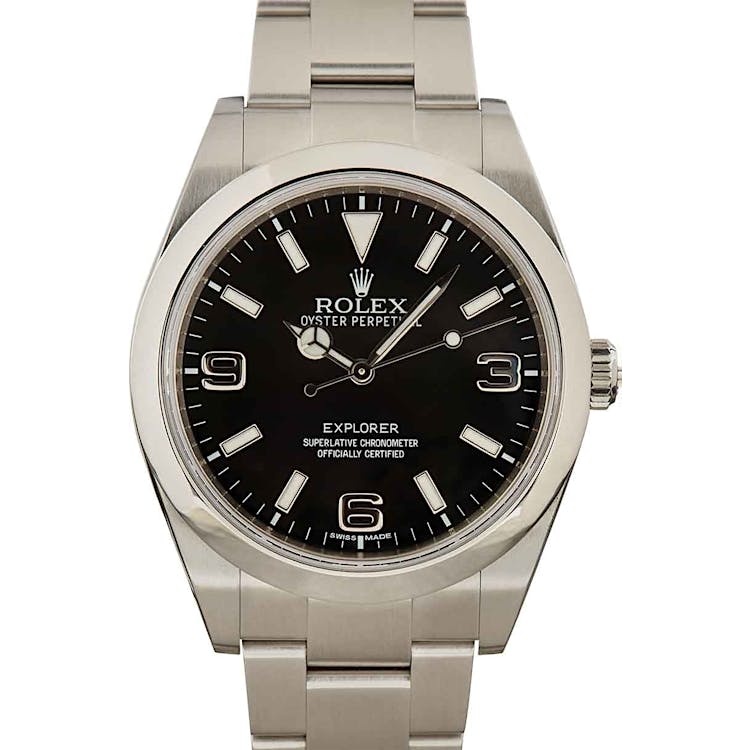 Rolex Black Explorer 214270 39MM