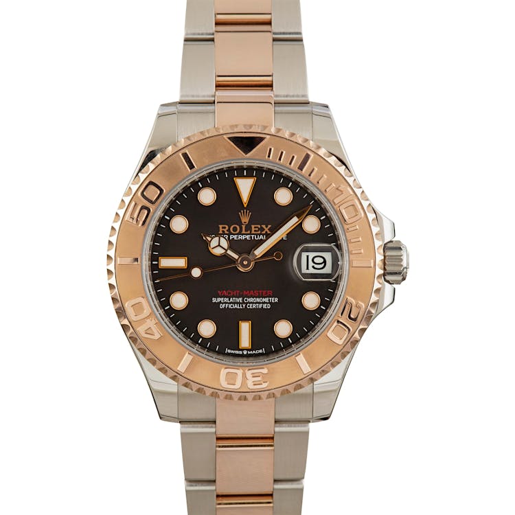 Pre-Owned Rolex Yacht-Master 268621 Steel & Everose Gold