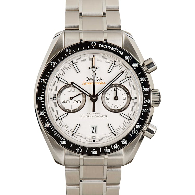 Pre-Owned Omega Speedmaster Chronograph White Dial