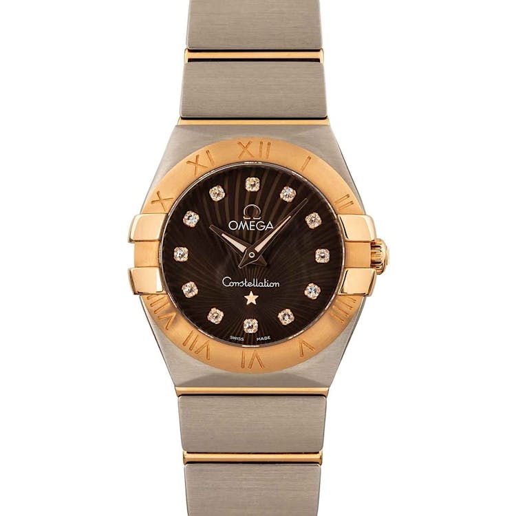 Omega Constellation Brown Supernova Dial