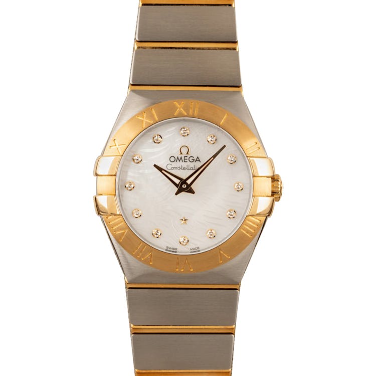 Ladies Omega Constellation Diamond Dial