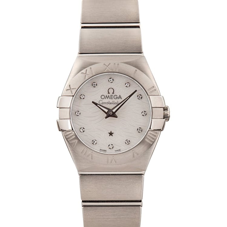 Omega Constellation Diamond Dial Quartz