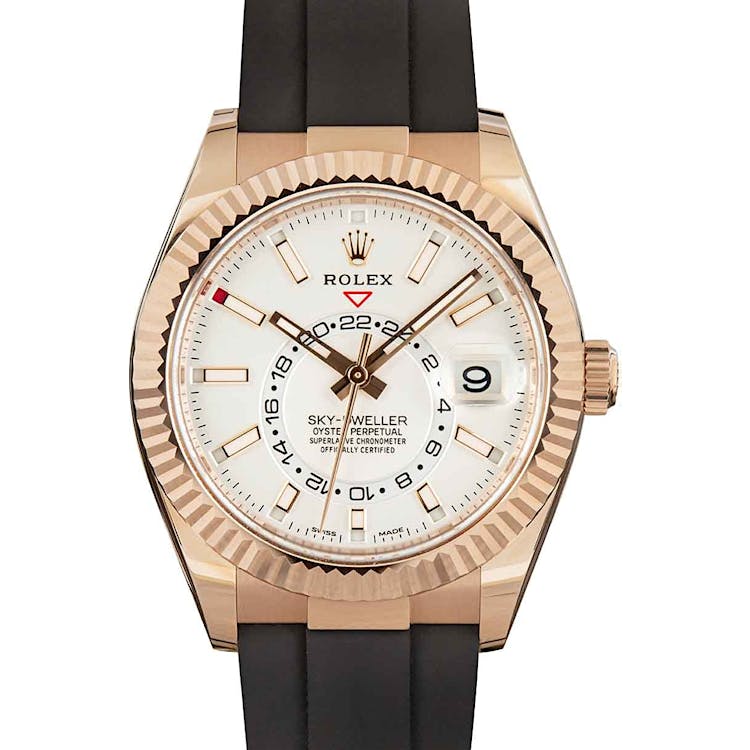 Rolex Sky-Dweller 326235 18k Everose Gold