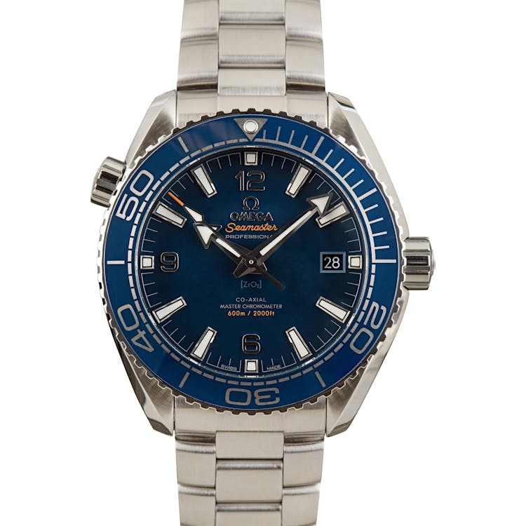 Omega Seamaster Planet Ocean Blue Dial