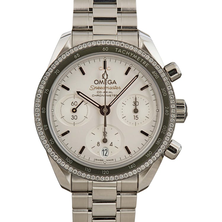 Pre-Owned Omega Speedmaster 38 Stainless Steel