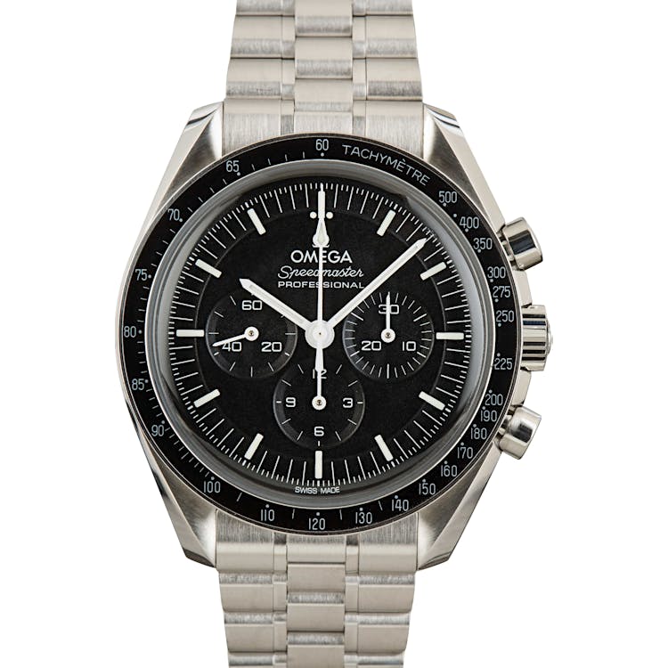 Omega Speedmaster Stainless Steel Black Dial