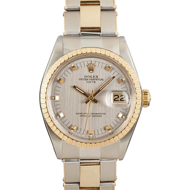 Rolex Date 1505 Steel & Gold