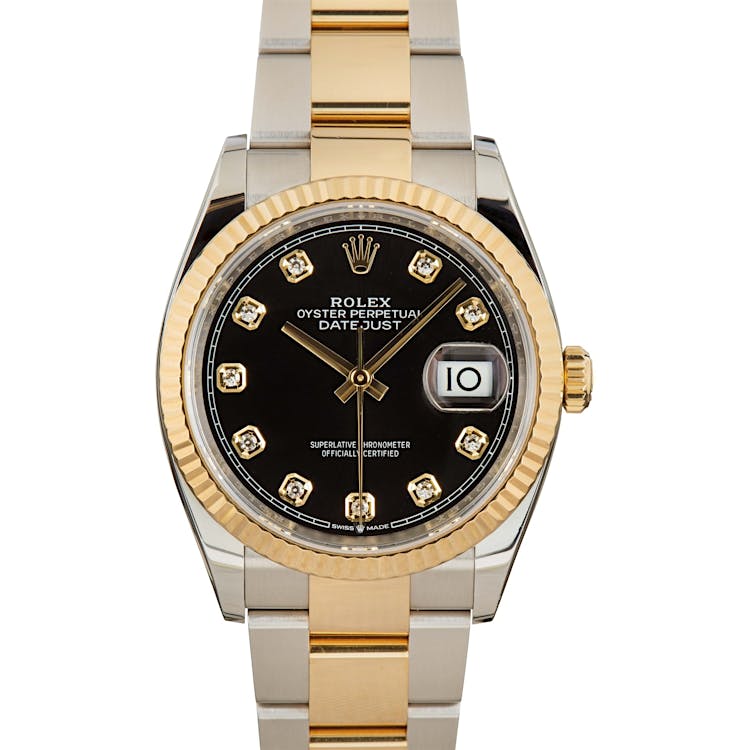 Rolex Datejust 126233 Black Diamond Dial