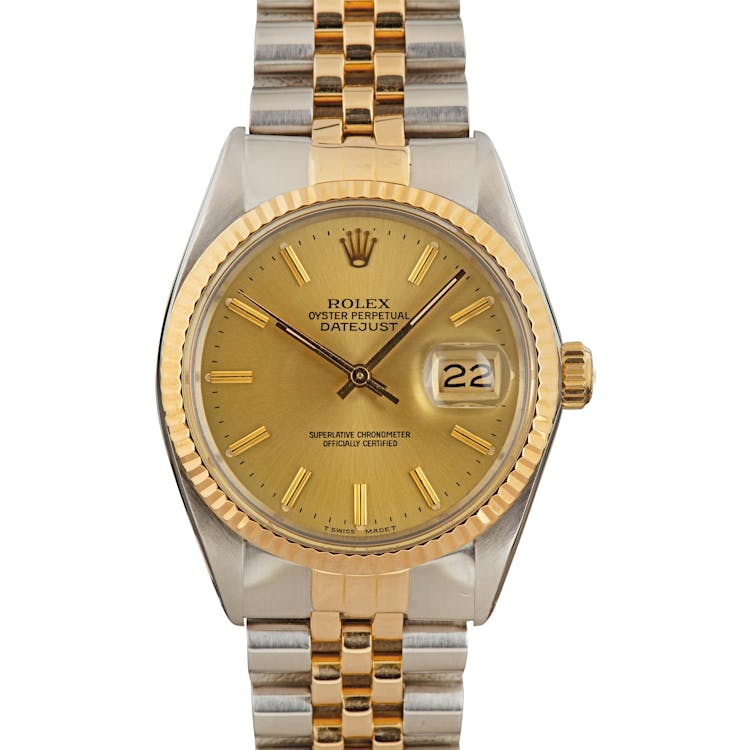 Datejust Rolex 16013 Champagne Dial