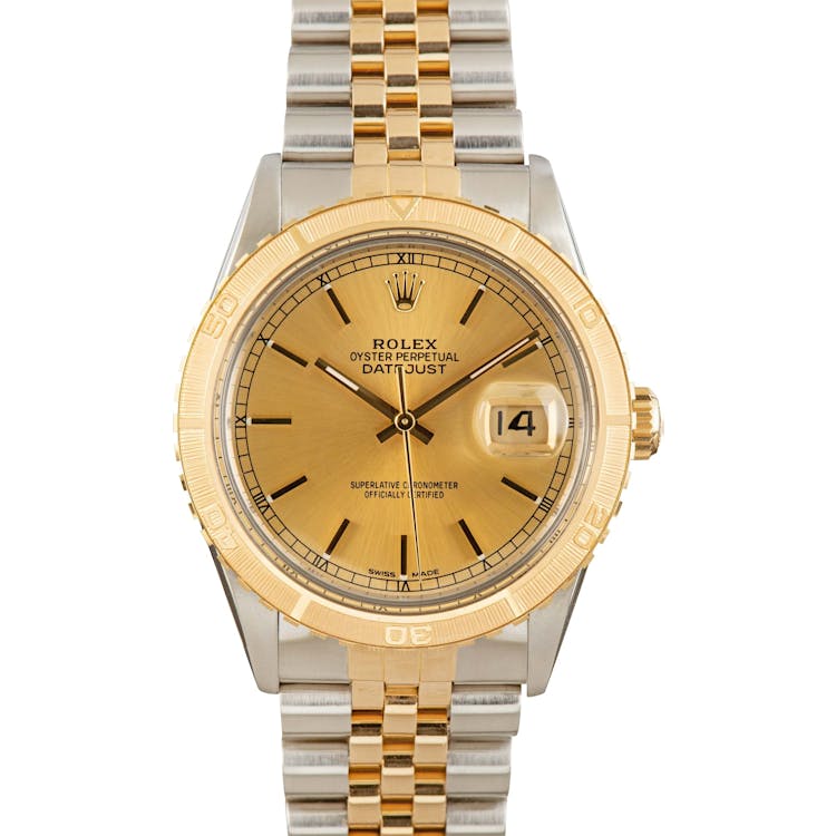 Rolex Thunderbird Datejust 16253 Two Tone