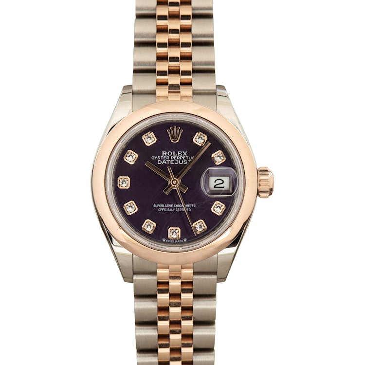 Ladies Rolex Datejust 279161 Diamond Dial