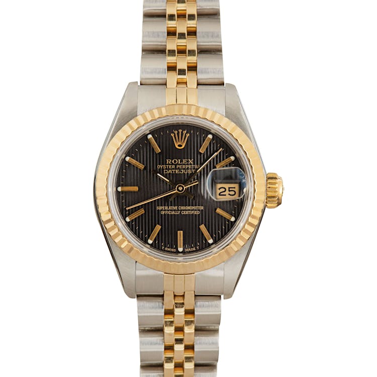 Used Rolex Datejust 69173 Tapestry Dial