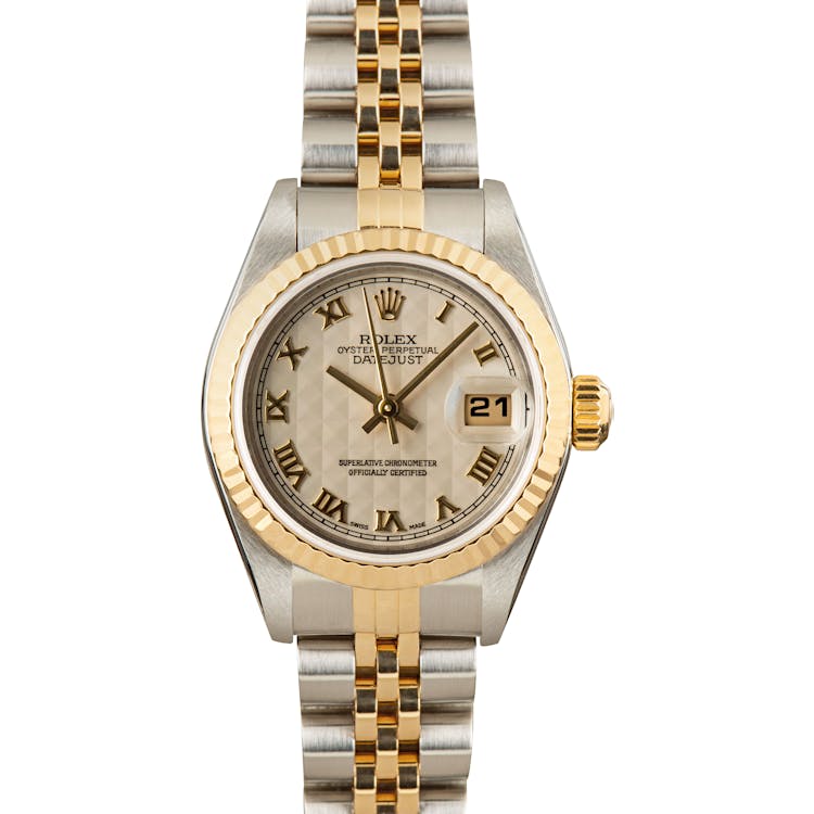 Ladies Rolex Datejust 79173 Pyramid Dial