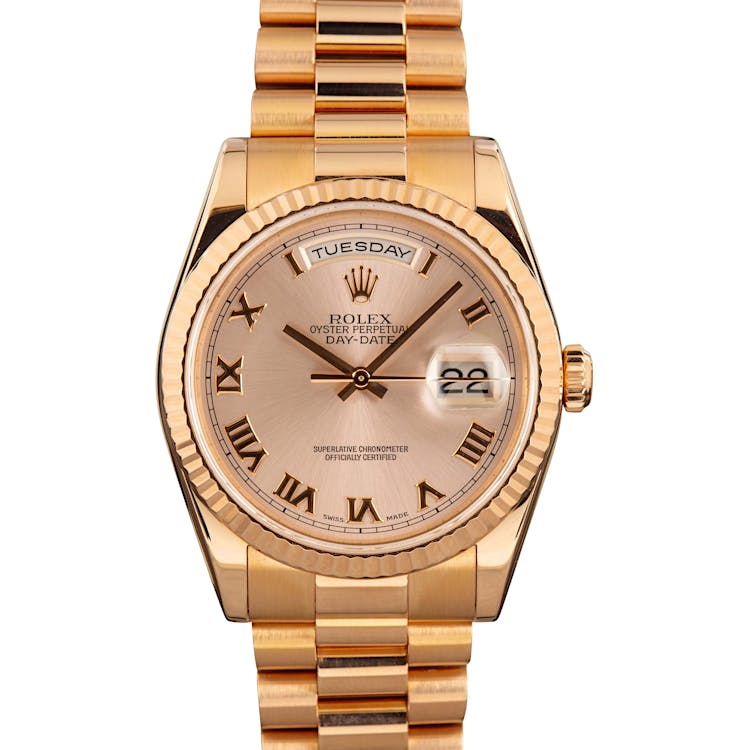 Rolex Day-Date 118235 18k Everose Gold