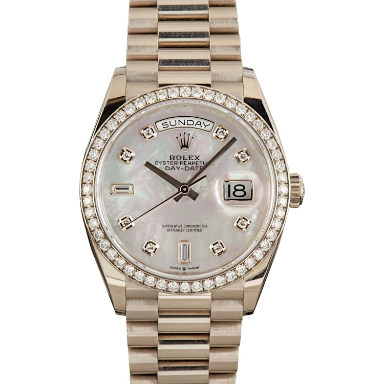 Rolex President 128349 Diamond Dial