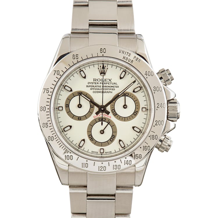 Rolex Daytona 116520 White Dial