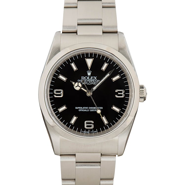 Rolex Explorer 14270 Black Dial