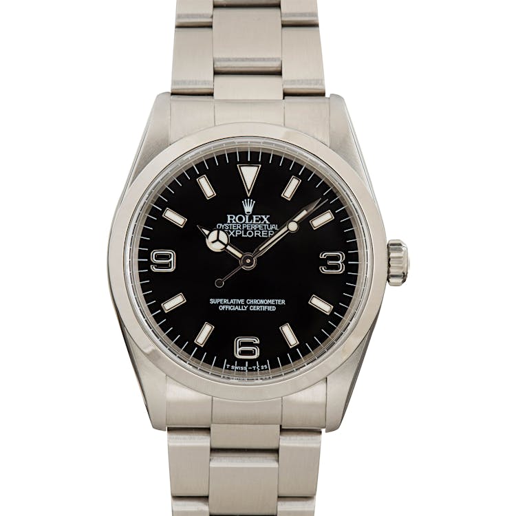 Used Rolex Explorer 14270 Stainless Steel