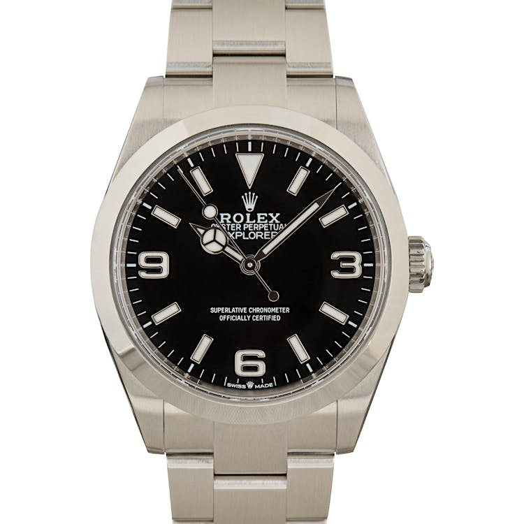 Rolex Explorer 40 Ref. 224270 Black Dial