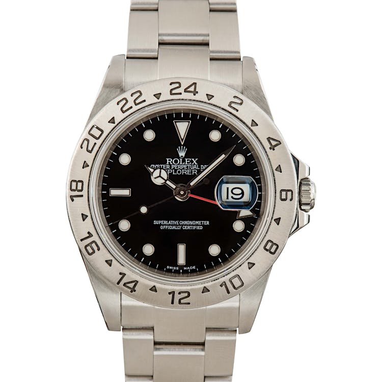 Rolex Explorer II Ref 16570 Stainless Steel