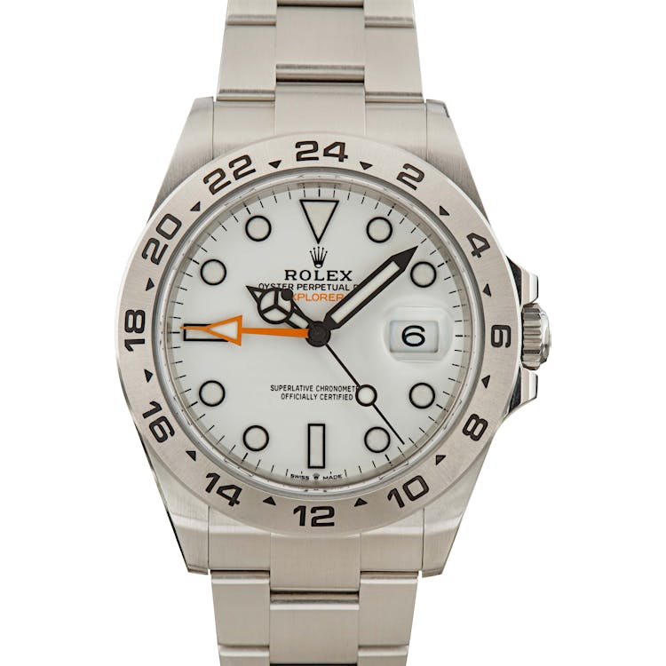 Pre-Owned Rolex Explorer II Polar 226570