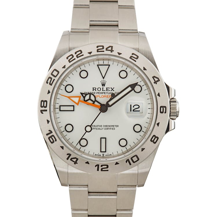 Mens Rolex Explorer II White 226570