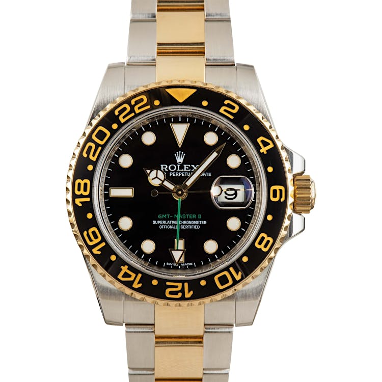 Rolex GMT Master II Ref 116713 Steel & Gold