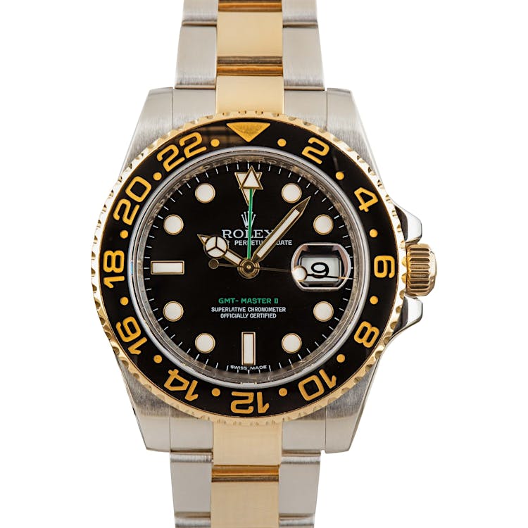 Rolex GMT-Master II Ref 116713 Steel & 18k Gold