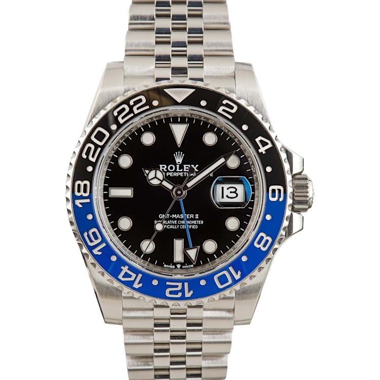 Rolex GMT-Master II Ref 126710 Jubilee "Batman"