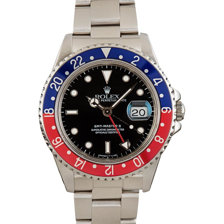 Rolex GMT-Master II Ref 16710 Black