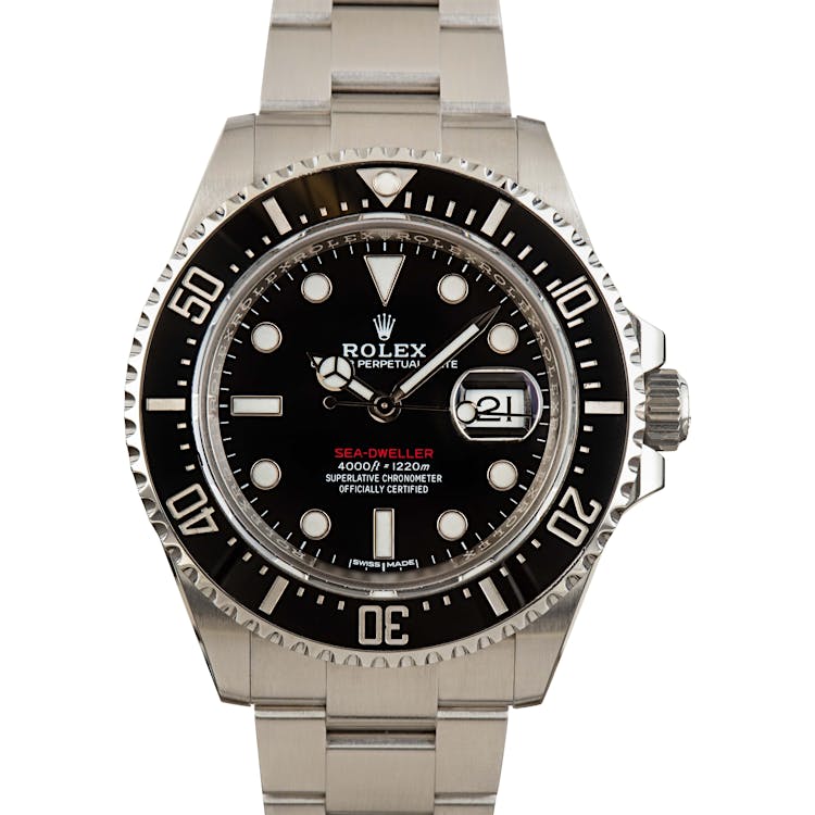 Rolex Sea-Dweller 126600 Black Ceramic Bezel