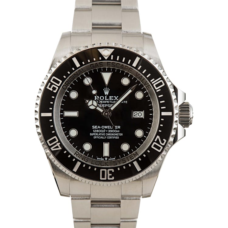 Mens Rolex Sea-Dweller 126660 Black Dial