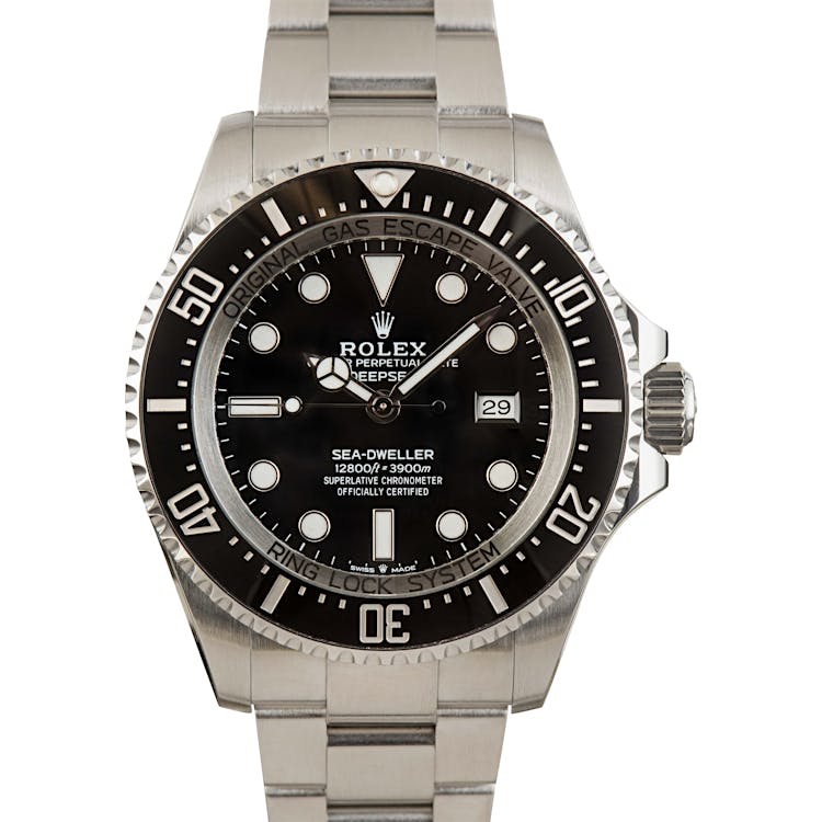 Used Rolex Sea-Dweller 126660 Black Dial