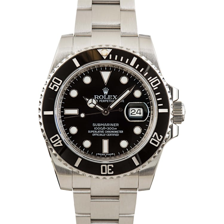 Pre-Owned Rolex Submariner 116610 Stainless Steel