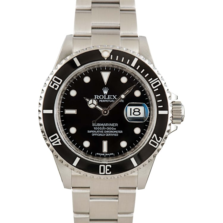 Rolex Submariner 16610 No Holes Case