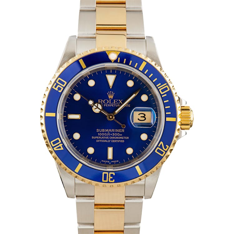 Rolex Submariner 16613 Blue