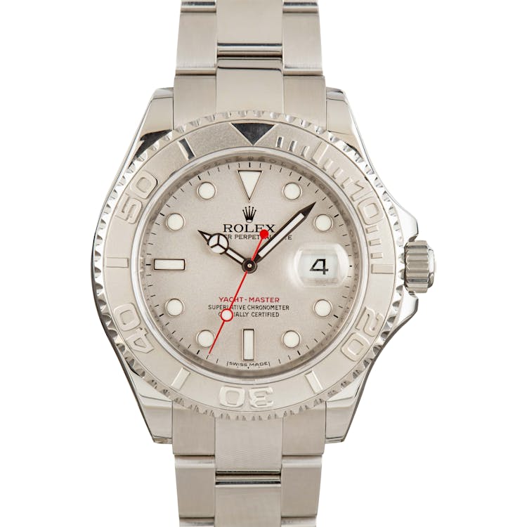 Rolex Yachtmaster 16622 Stainless Steel and Platinum