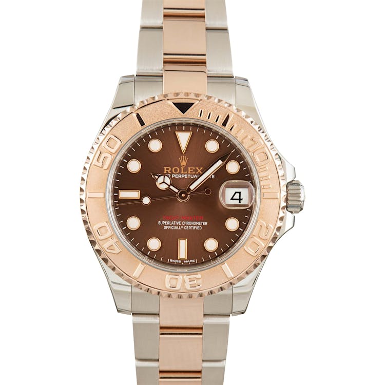 Pre-Owned Rolex Yacht-Master 268621 Brown Dial