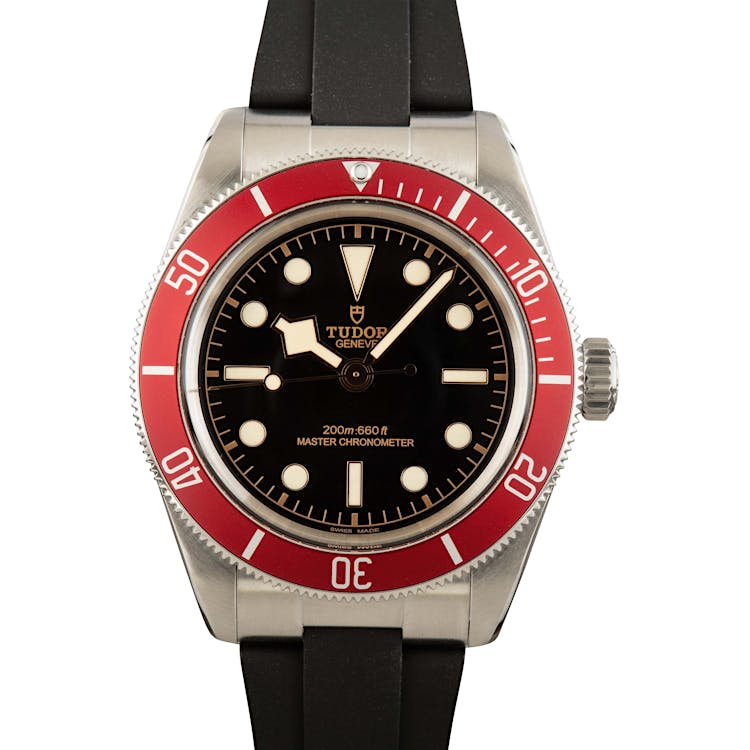 Mens Tudor Black Bay Stainless Steel