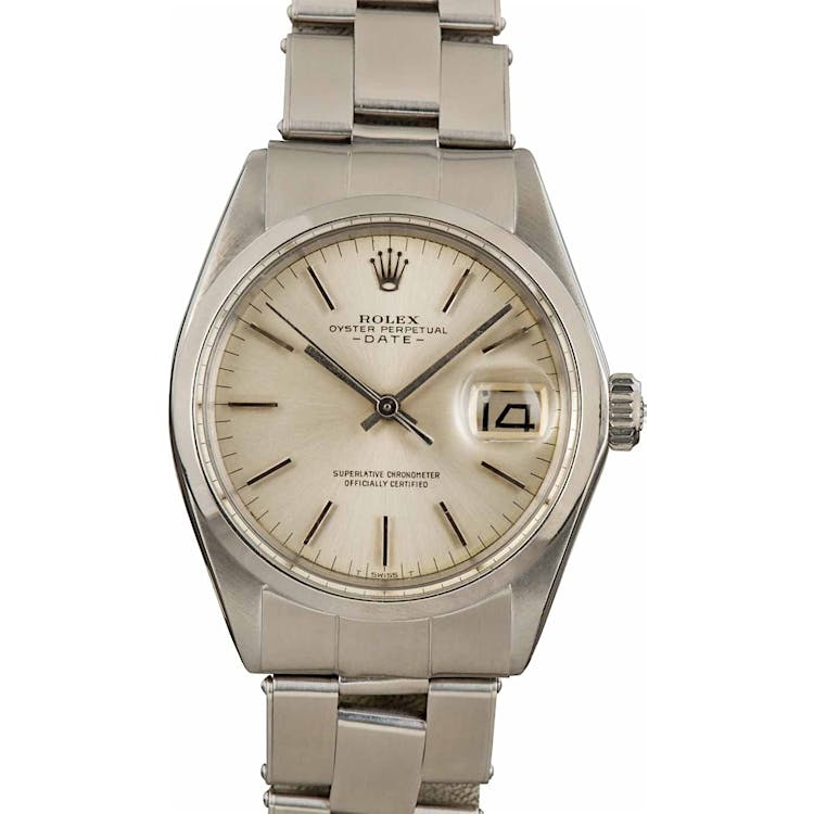 Pre-Owned Rolex Date 1500 Oyster Bracelet